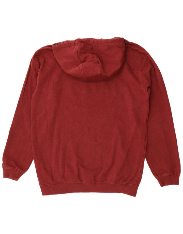 Fila Herren-Kapuzenpullover mit Grafik, mittlere kastanienbraune Baumwolle
