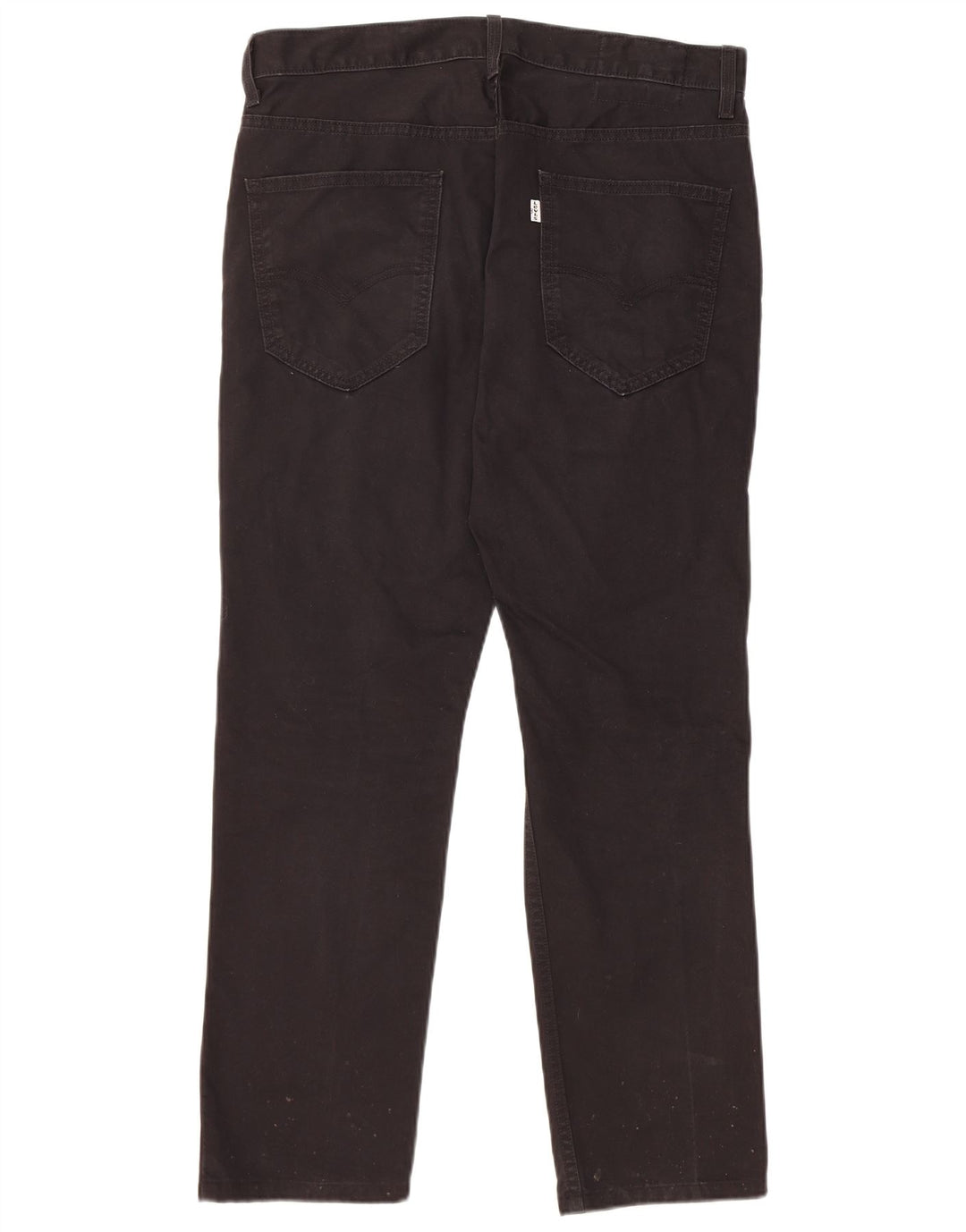 Levi's Herren gerade Chinohose W32 L27 schwarze Baumwolle