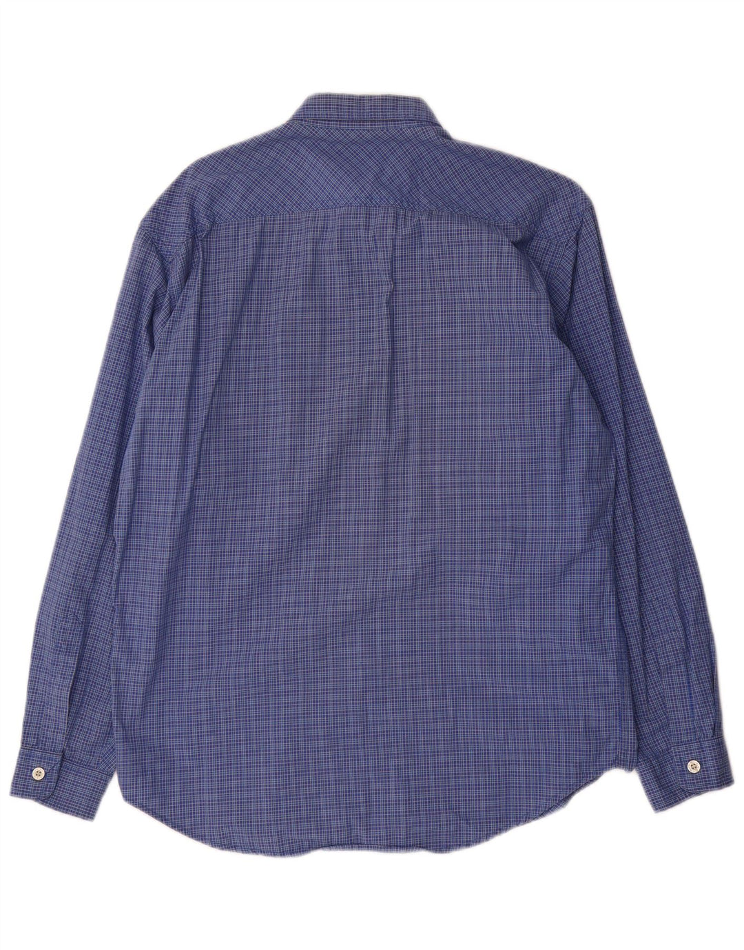Levi's Herrenhemd aus mittelblauer, karierter Baumwolle