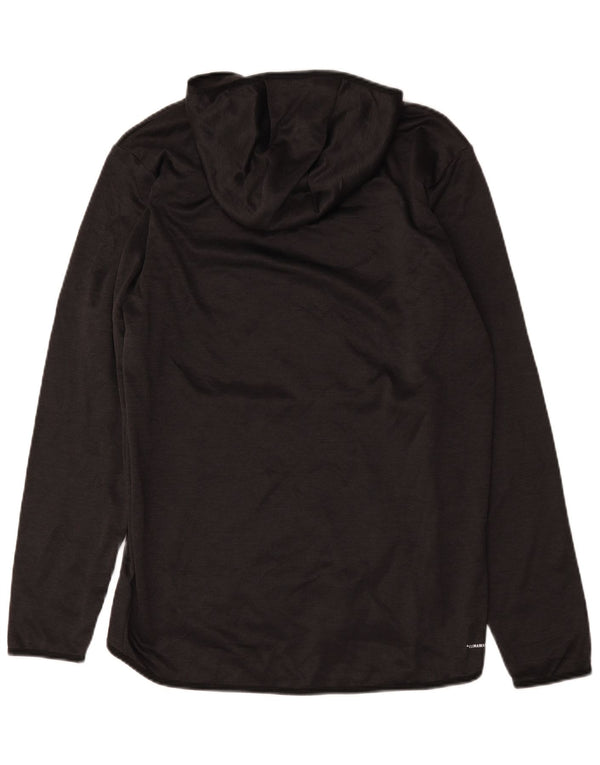 Adidas Herren Climawarm Graphic Hoodie Pullover Medium Schwarz Polyester