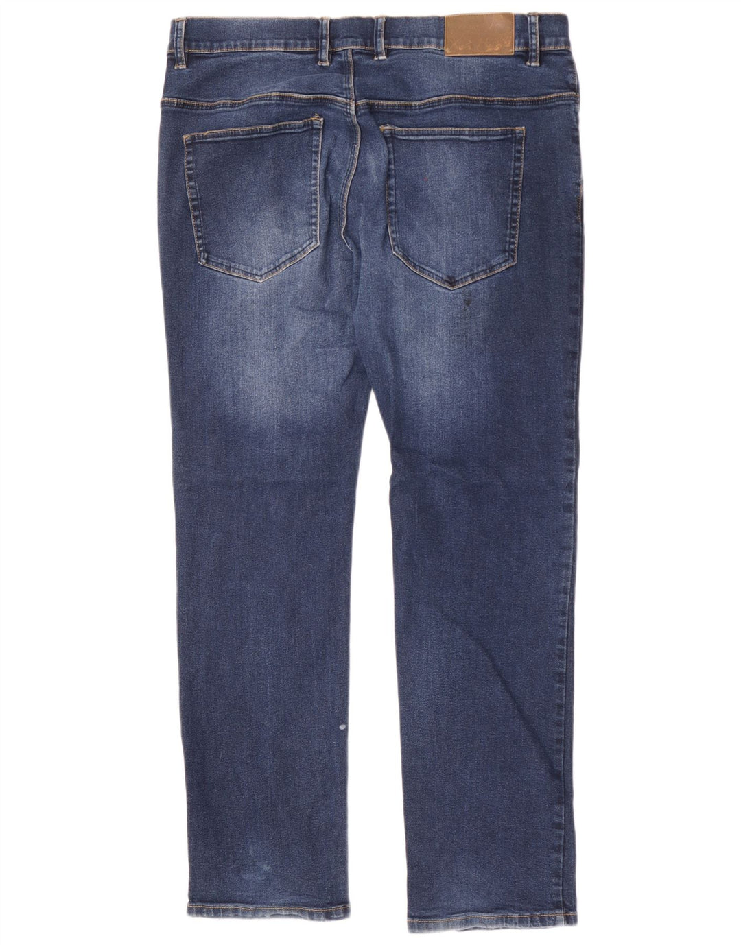 French Connection Herren Slim Jeans W36 L32 Blaue Baumwolle