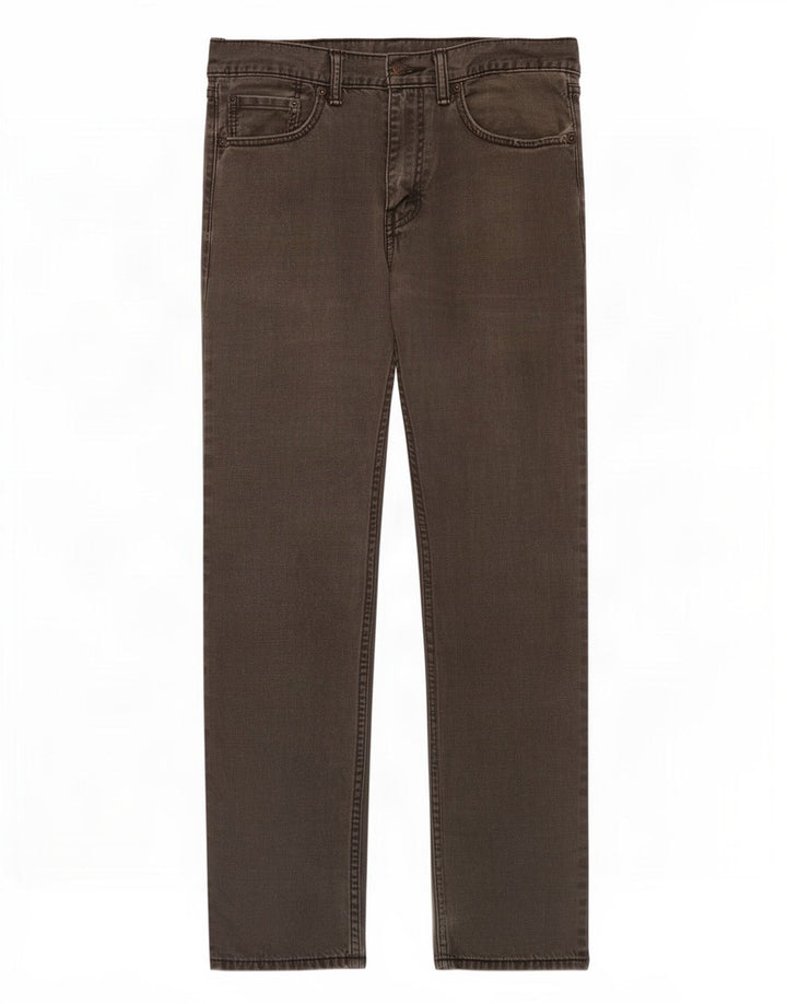 Levi's Herren 505 Straight Jeans W32 L30 Graue Baumwolle