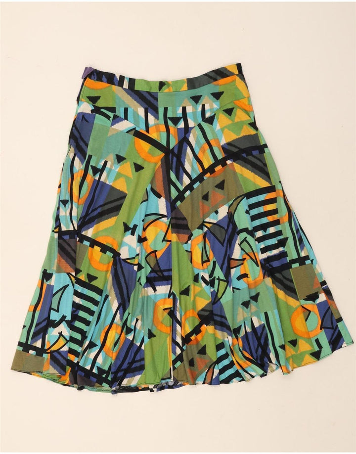 Josephine Damen A-Linienrock IT 42 Large W32 Mehrfarbig Geometrisch