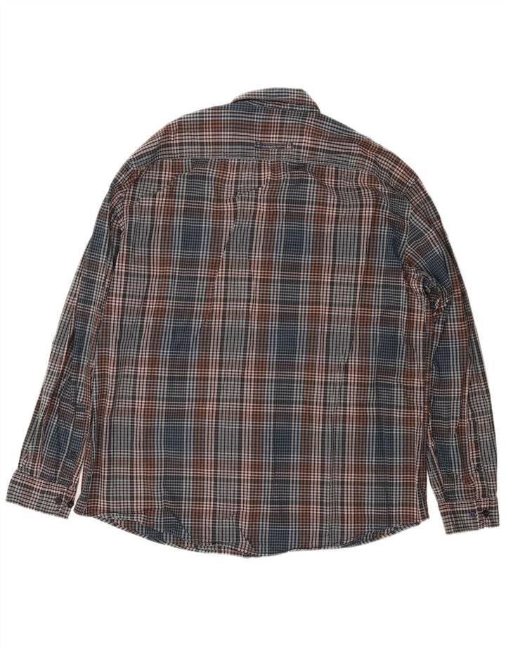 CAMEL ACTIVE Mens Regular Fit Shirt XL Multicoloured Check Cotton