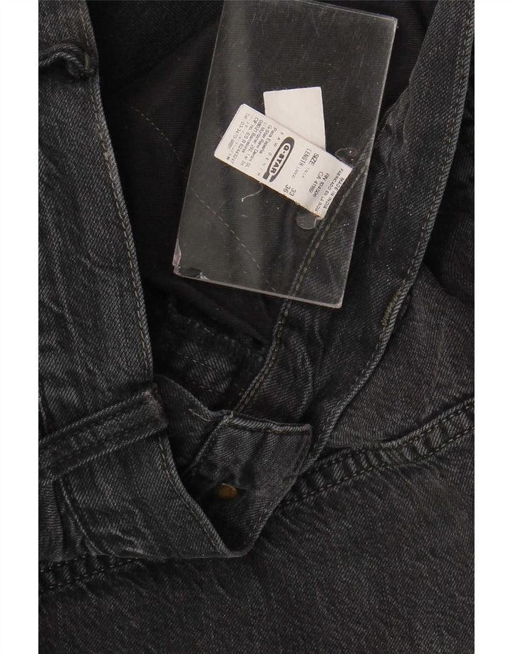 G-Star Herren Straight Jeans W33 L36 Graue Baumwolle