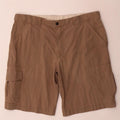 Marks & Spencer Herren Blue Harbour Cargoshorts W38 XL Beige Baumwolle