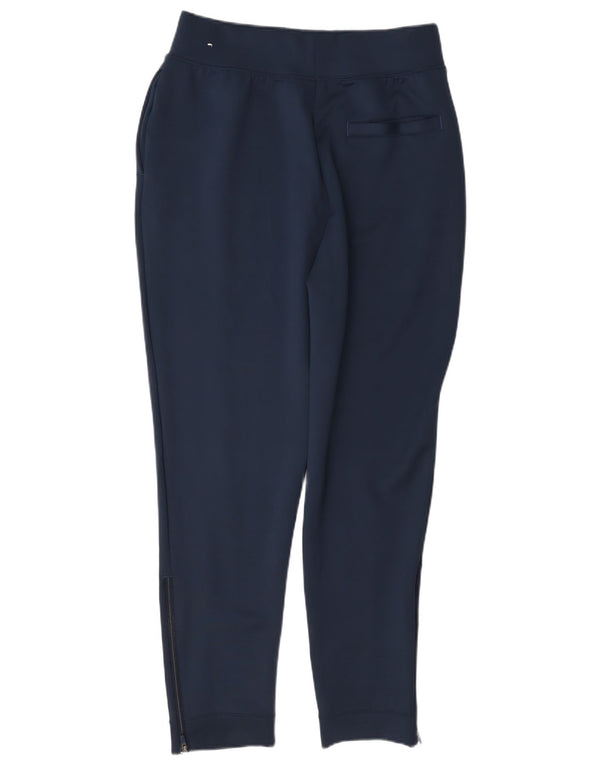 Nike Damen Dri Fit Slim Trainingshose Jogger UK 14 Medium Marineblau