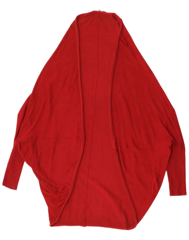 Zara Poncho-Cardigan für Damen, Gr. 14, mittleres Kastanienbraun