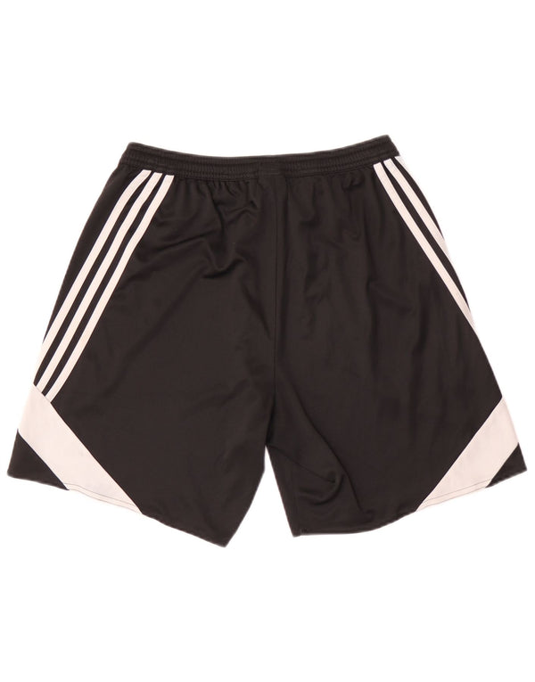Adidas Herren Sportshorts Mittelschwarzes Colourblock-Polyester