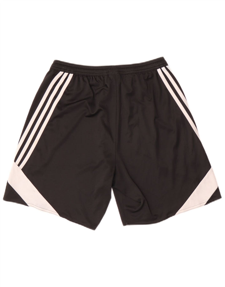 Adidas Herren Sportshorts Mittelschwarzes Colourblock-Polyester