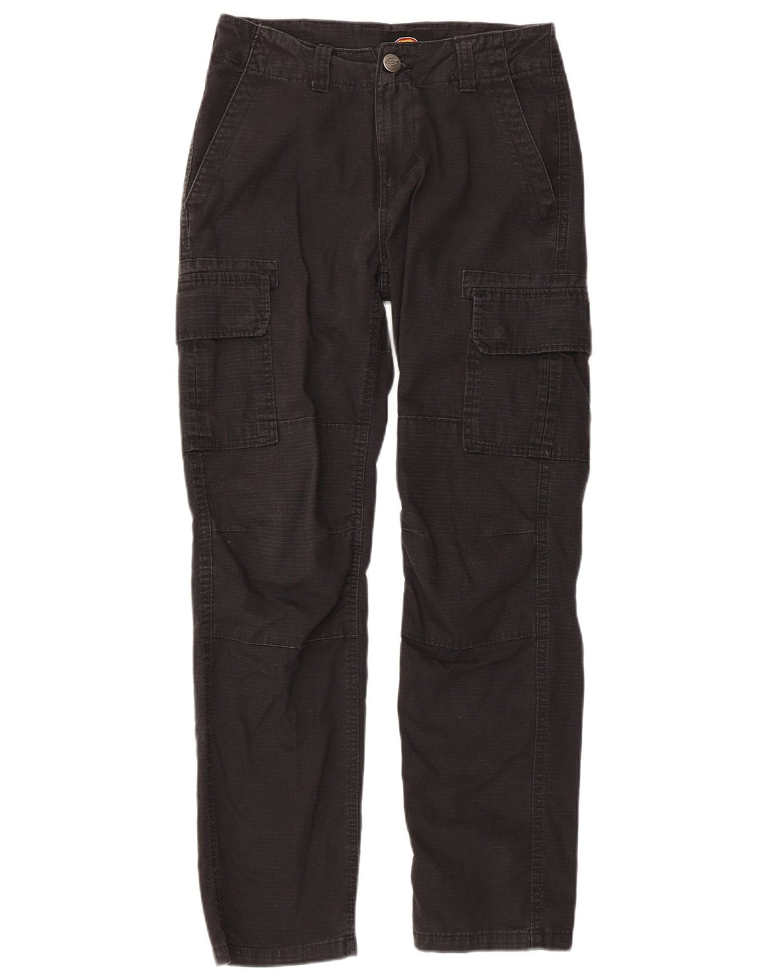 DICKIES Gerade Cargohose für Herren, W28, L29, schwarze Baumwolle