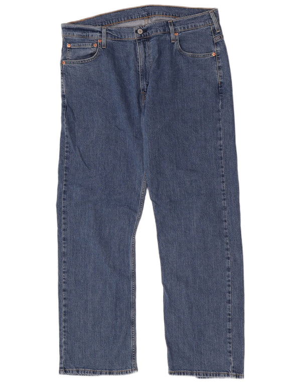 Levi's Herren 569 Relaxed Fit Straight Jeans W36 L32 Blaue Baumwolle