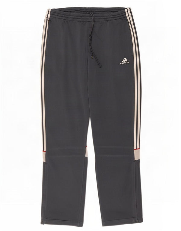 Adidas Herren-Trainingshose UK 46/48 XL Graues Colourblock-Polyester