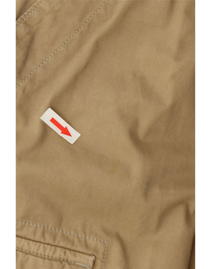Murphy & Nye Gerade Herren-Cargohose W36 L32 Beige Baumwolle