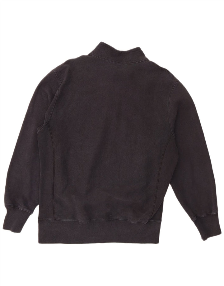 Champion Herren-Sweatshirt mit Reißverschluss, 2XL, graue Baumwolle