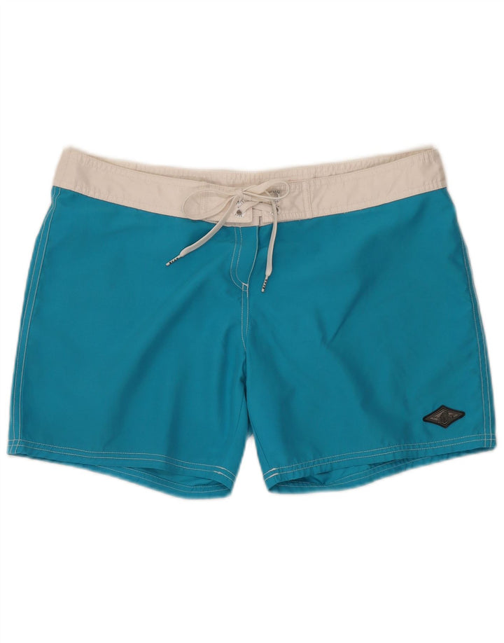 Bear Herren-Badeshorts XL, Blau, Farbblock