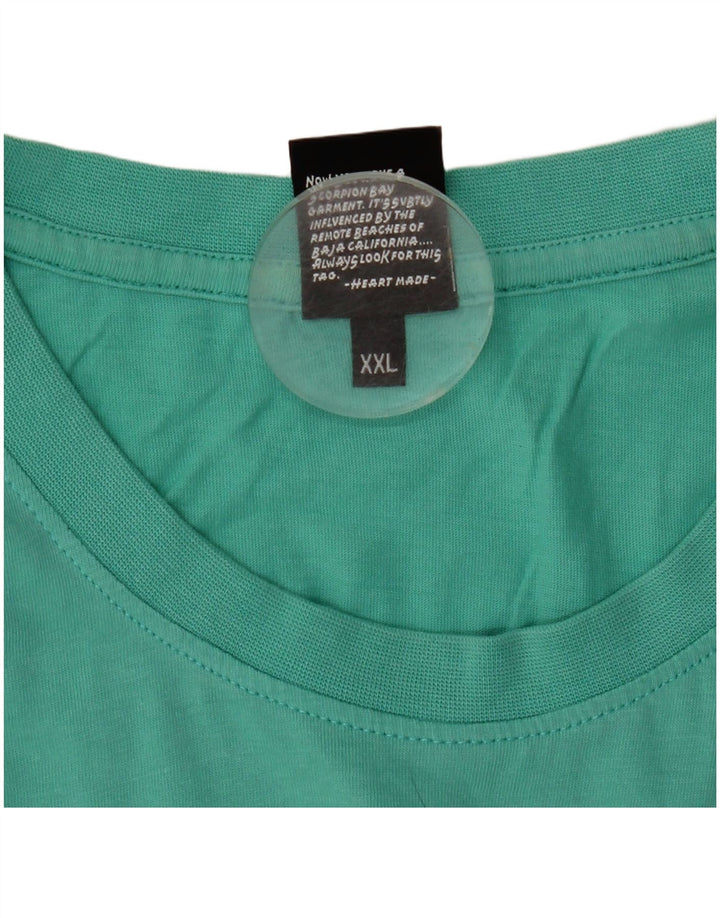 Scorpion Bay Herren Grafik T-Shirt Top 2XL Grün