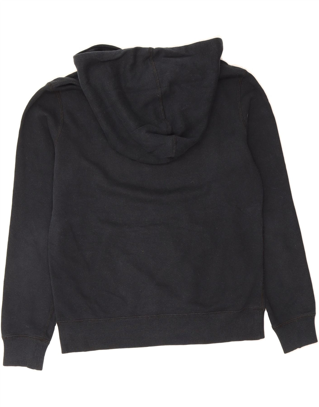 CONVERSE Womens Hoodie Jumper UK 14 Medium Black Cotton Vintage Converse and Second-Hand Converse from Messina Hembry 