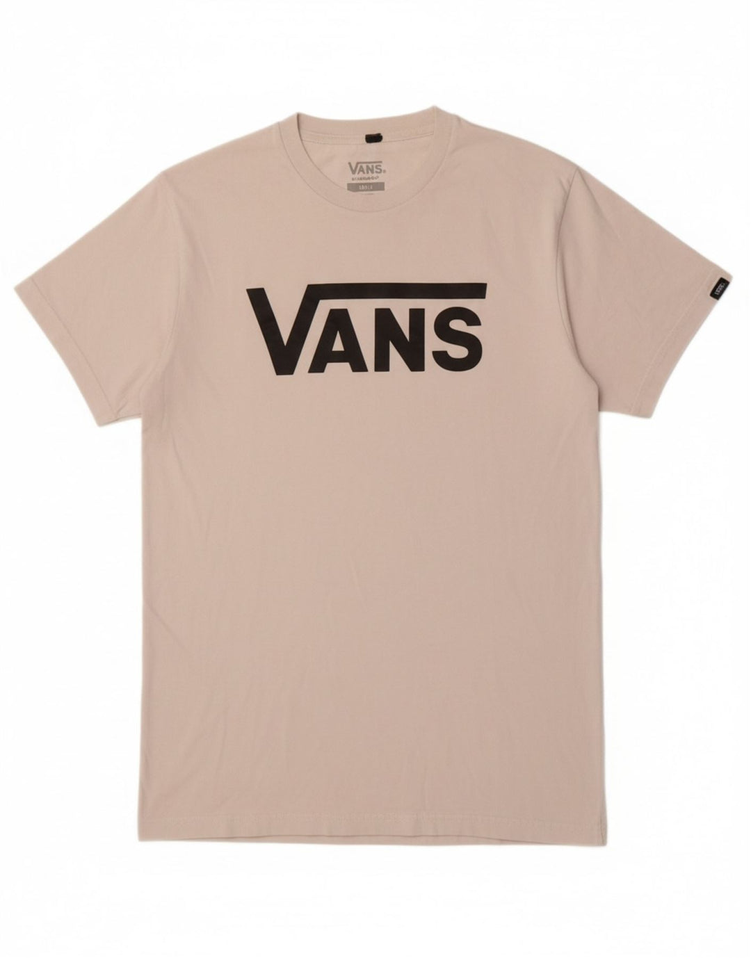 VANS Mens Classic Fit Graphic T-Shirt Top Small White Cotton Vintage Vans and Second-Hand Vans from Messina Hembry 