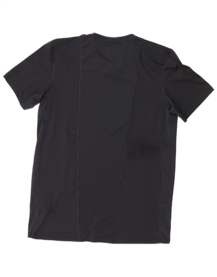 Adidas Herren T-Shirt Top Large Schwarz Polyester