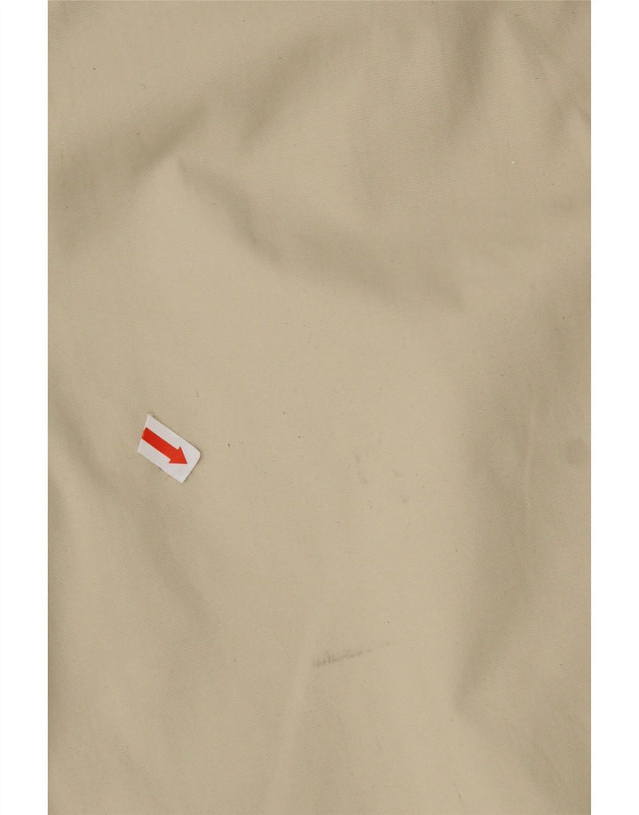 ICEPEAK Mens Windbreaker Jacket IT 56 3XL Beige Colourblock Polyamide