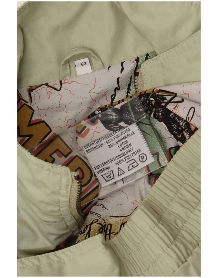 Vintage Herren Utility Jacke IT 53 XL Khaki Polyester