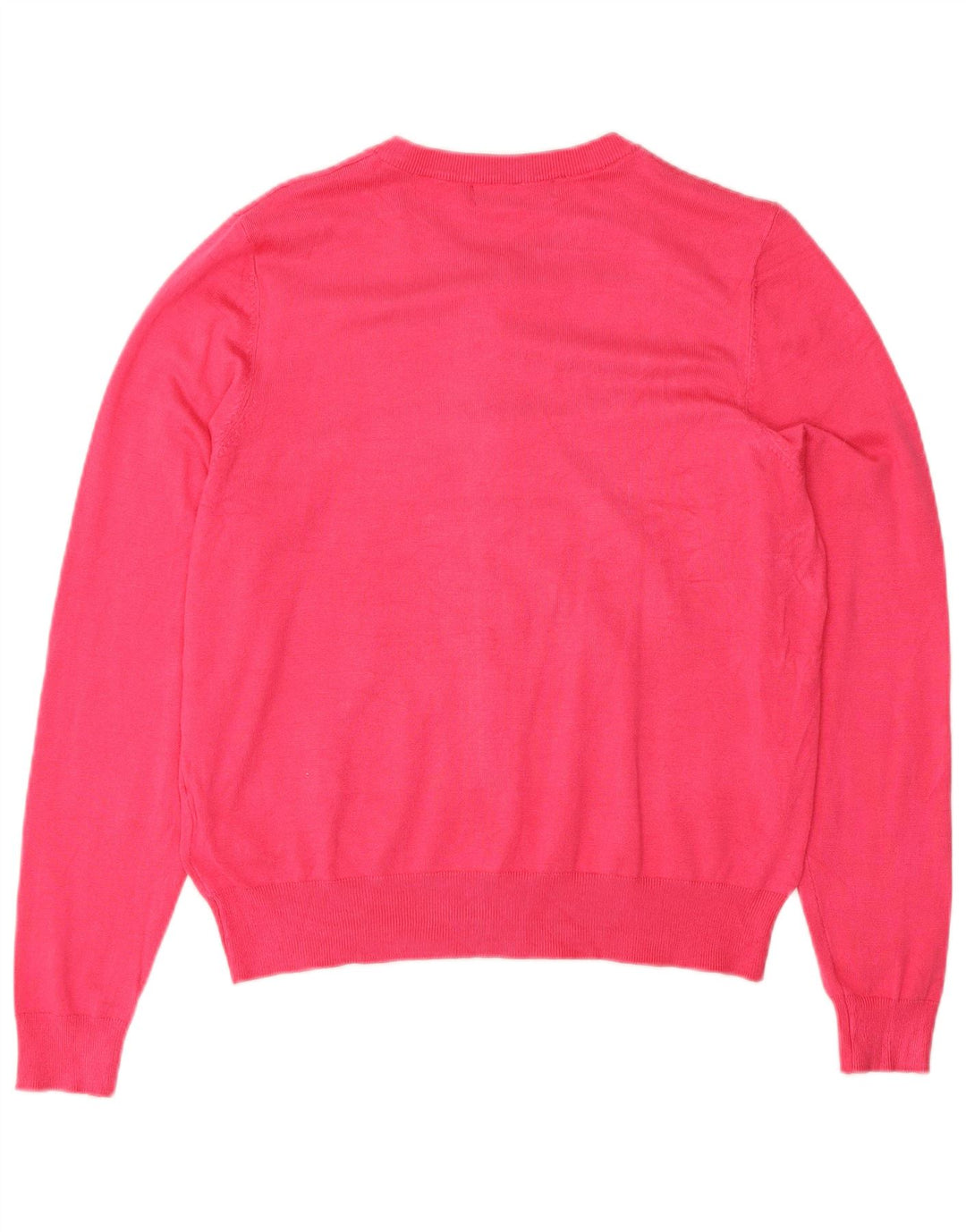 Marks & Spencer Damen Strickjacke Pullover UK 16 Große rosa Viskose