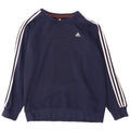 Adidas Herren Climalite Sweatshirt Pullover große marineblaue Baumwolle
