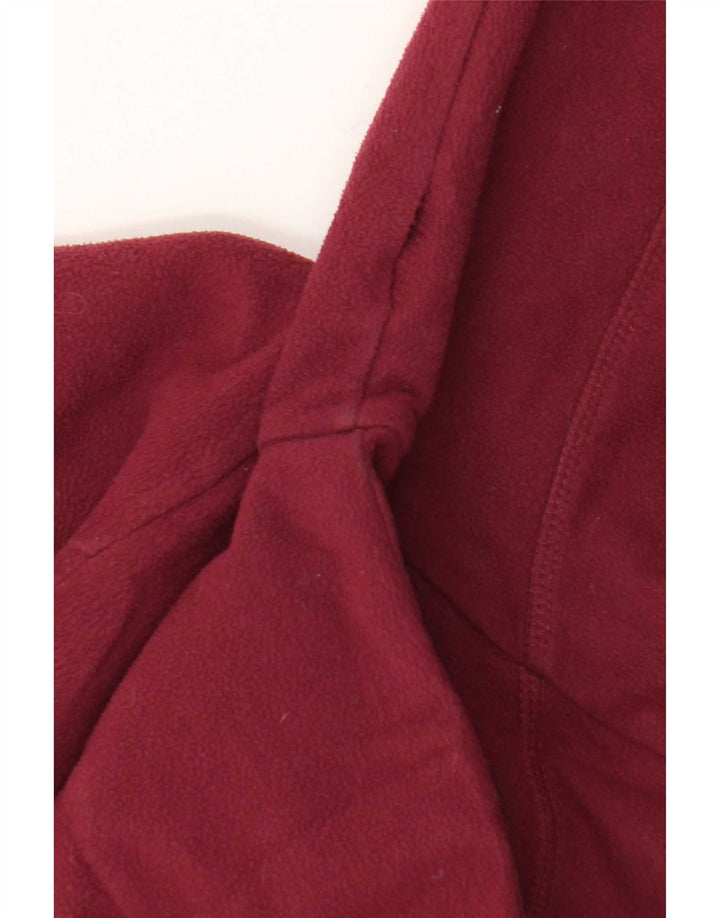 The North Face Damen Fleecejacke UK 10 Small Burgunderrot Polyester