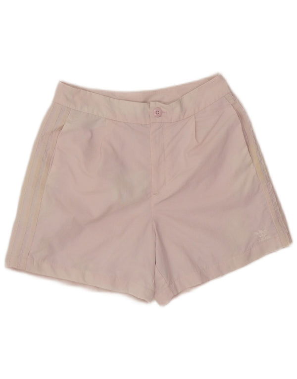 Adidas Damen Chino Shorts UK 12 Medium W28 Rosa Nylon