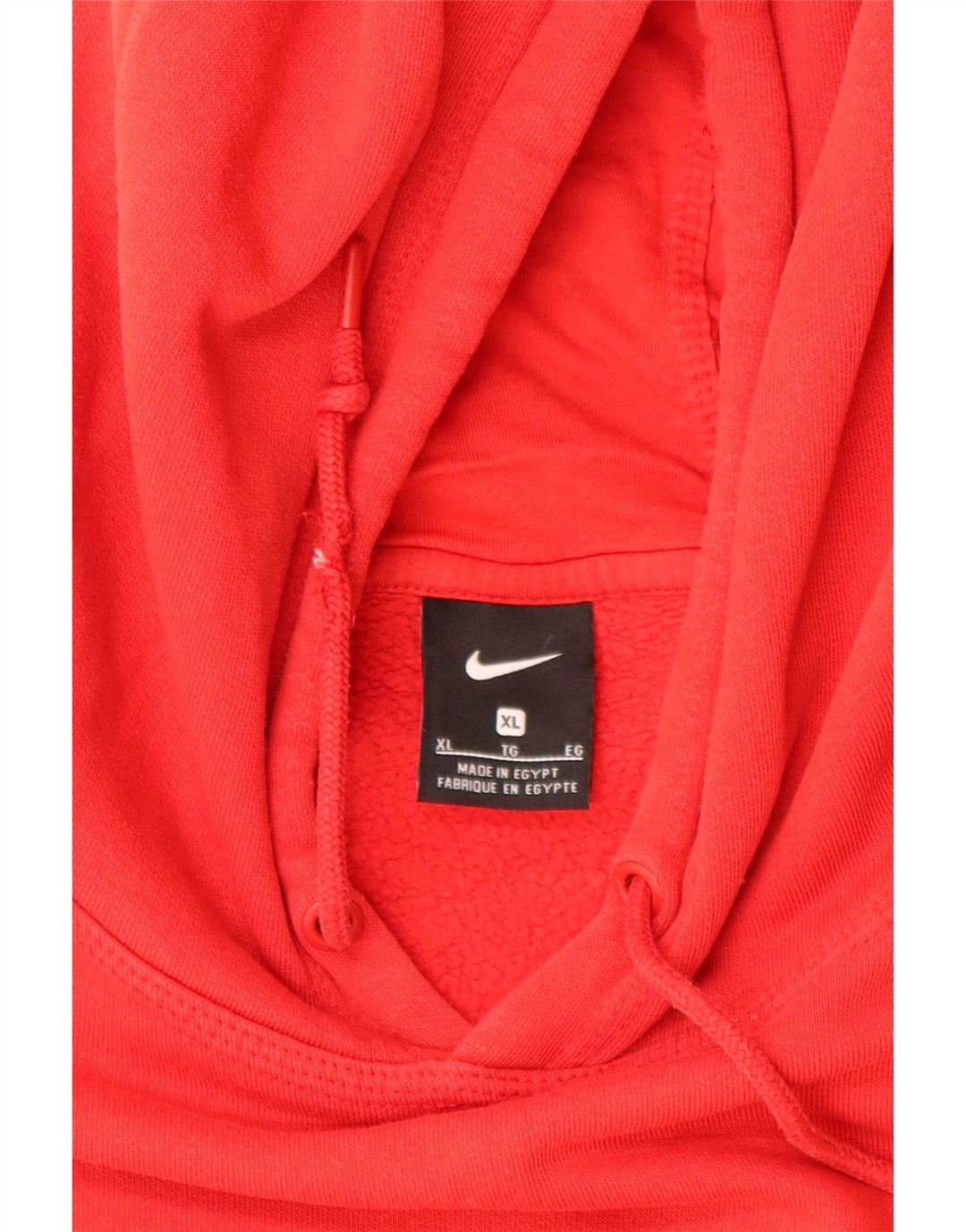 Nike Herren Kapuzenpullover XL, rote Baumwolle