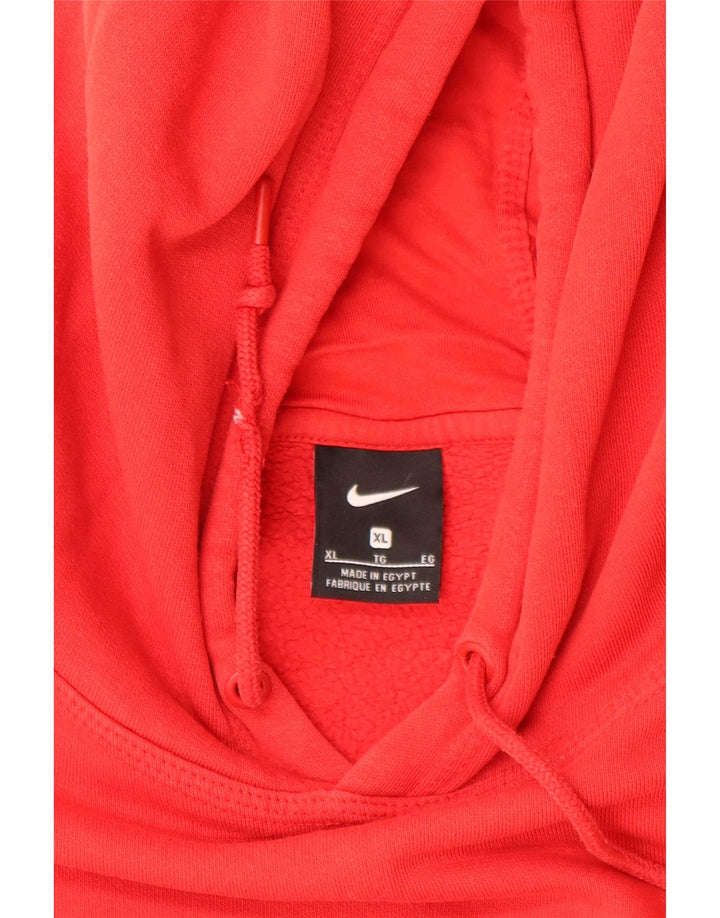 Nike Herren Kapuzenpullover XL, rote Baumwolle