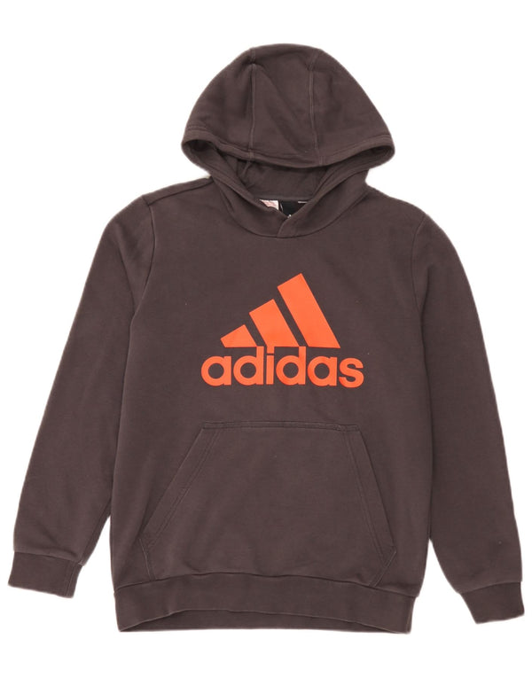 Adidas Jungen Graphic Hoodie Pullover 13-14 Jahre Grau