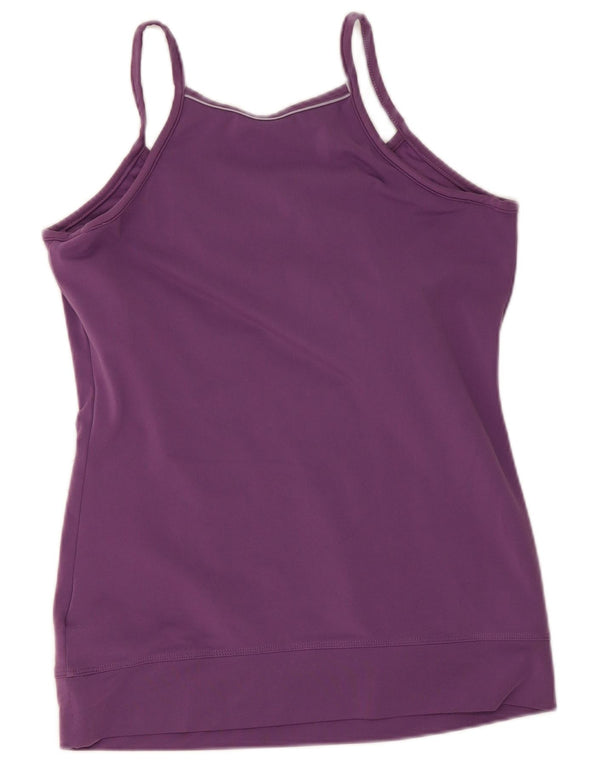 Adidas Damen Climalite Graphic Vest Top UK 12 Mittellila Paisley