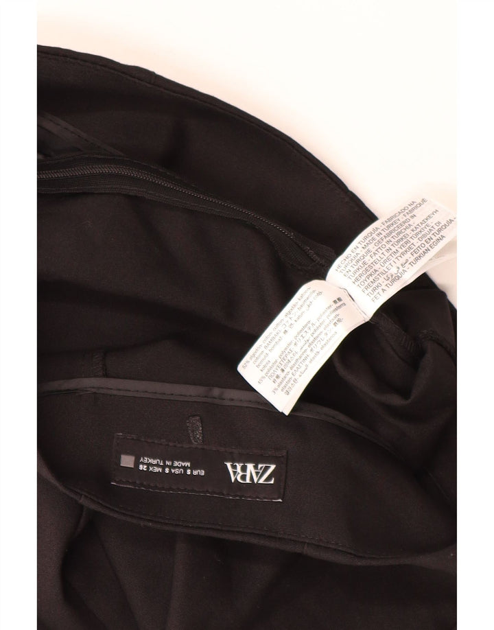 Zara Damen Hotpants Small W26 Schwarz