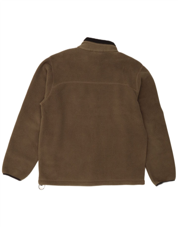Timberland Herren Fleecejacke UK 40 Large Khaki Polyester