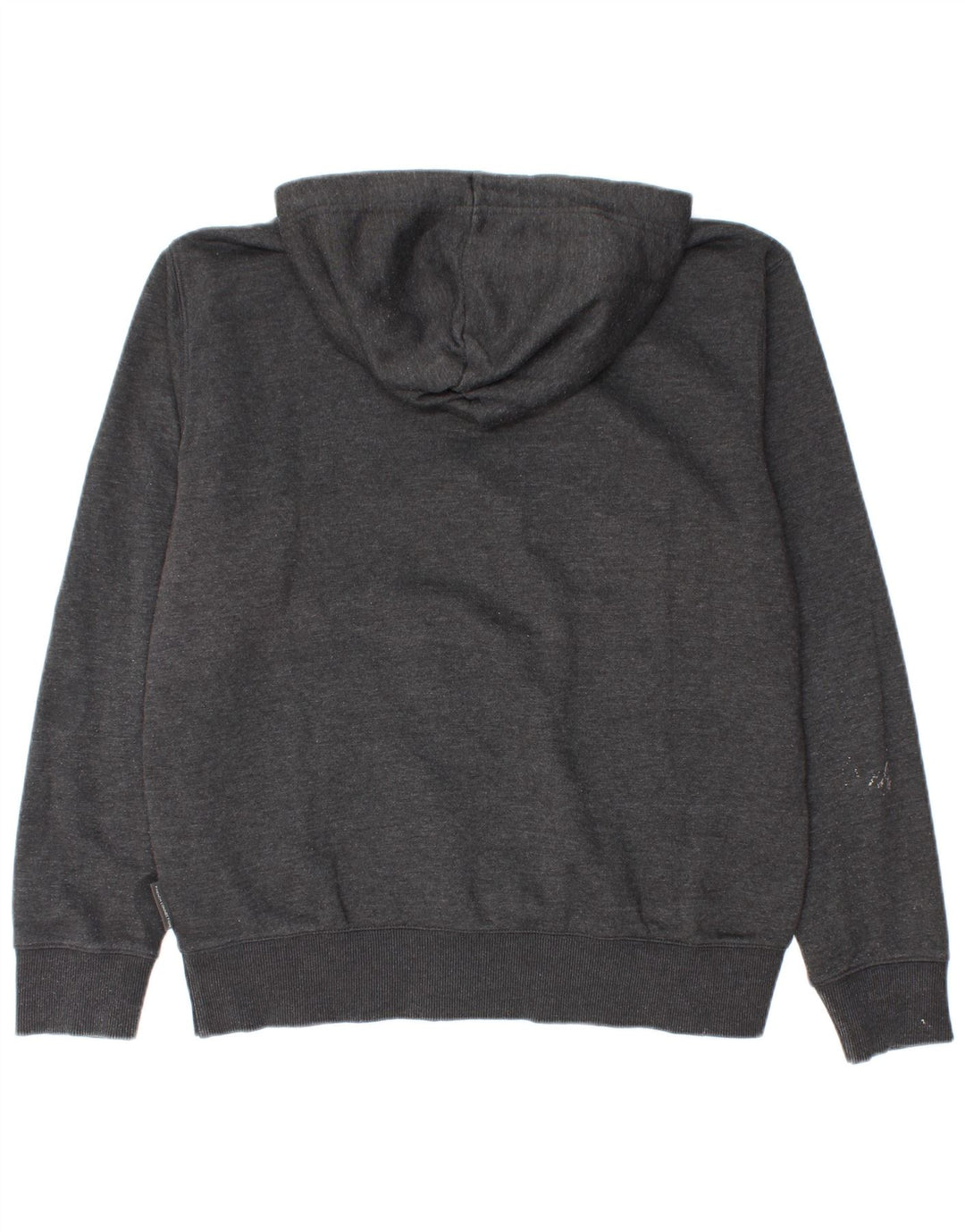 French Connection Herren-Kapuzenpullover aus mittelgrauer Baumwolle