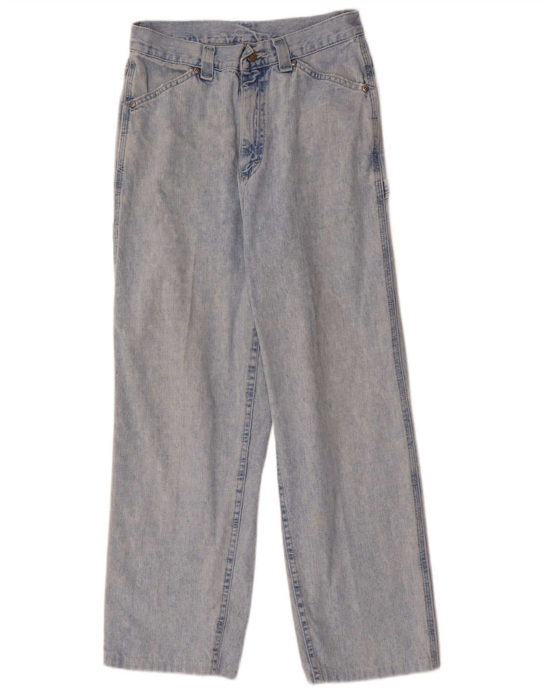 LEE Damen Cargo Loose Jeans W28 L28 Blaue Baumwolle