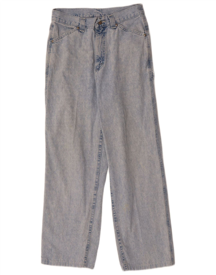 LEE Damen Cargo Loose Jeans W28 L28 Blaue Baumwolle
