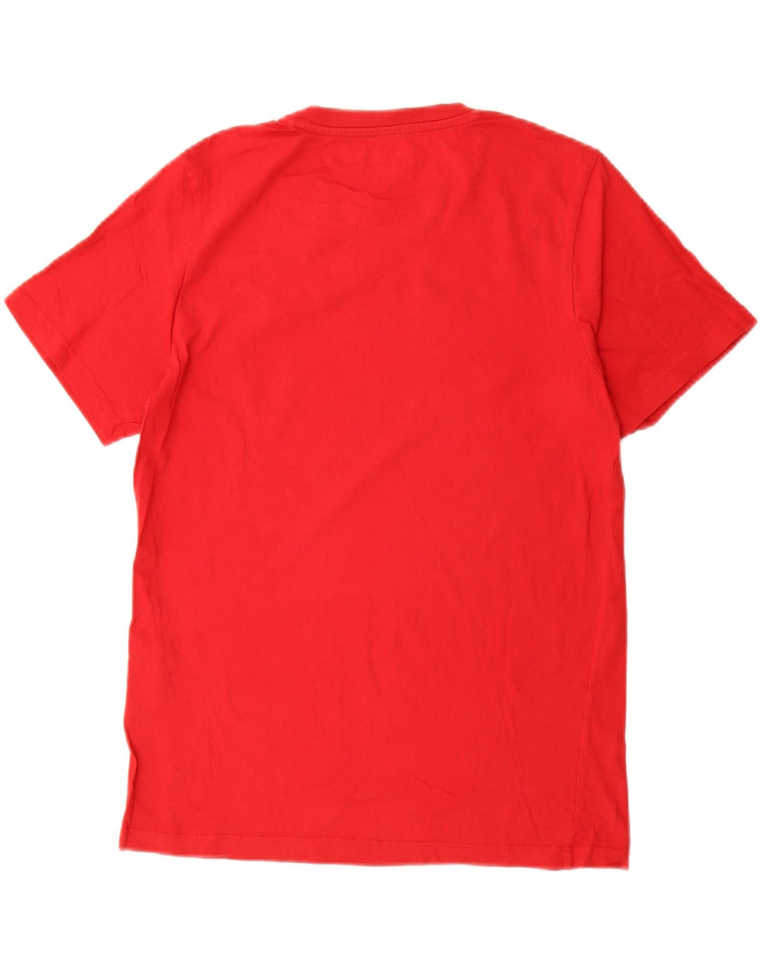 JACK & JONES Herren-T-Shirt mit Grafik, Größe S, rote Baumwolle