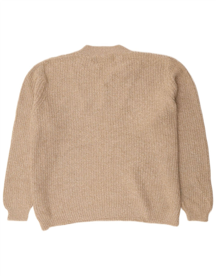 Eddie Bauer Herren-Pullover mit Knopfkragen, groß, XL, beige Baumwolle