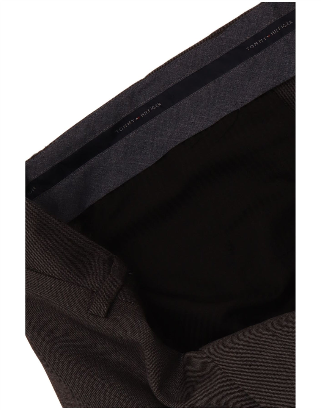 Tommy Hilfiger Herren gerade Anzughose W32 L30 Grau