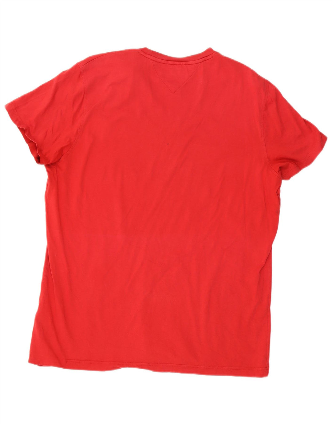 Tommy Hilfiger Damen T-Shirt Top 2XL rote Baumwolle