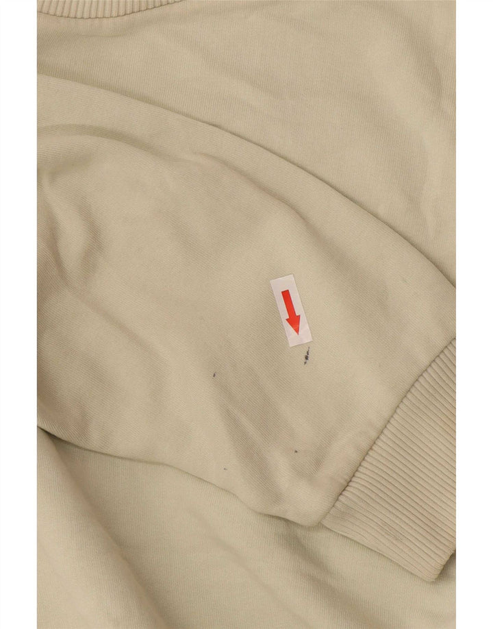 The North Face Damen-Sweatshirt-Pullover UK 14 Mittelweiße Baumwolle