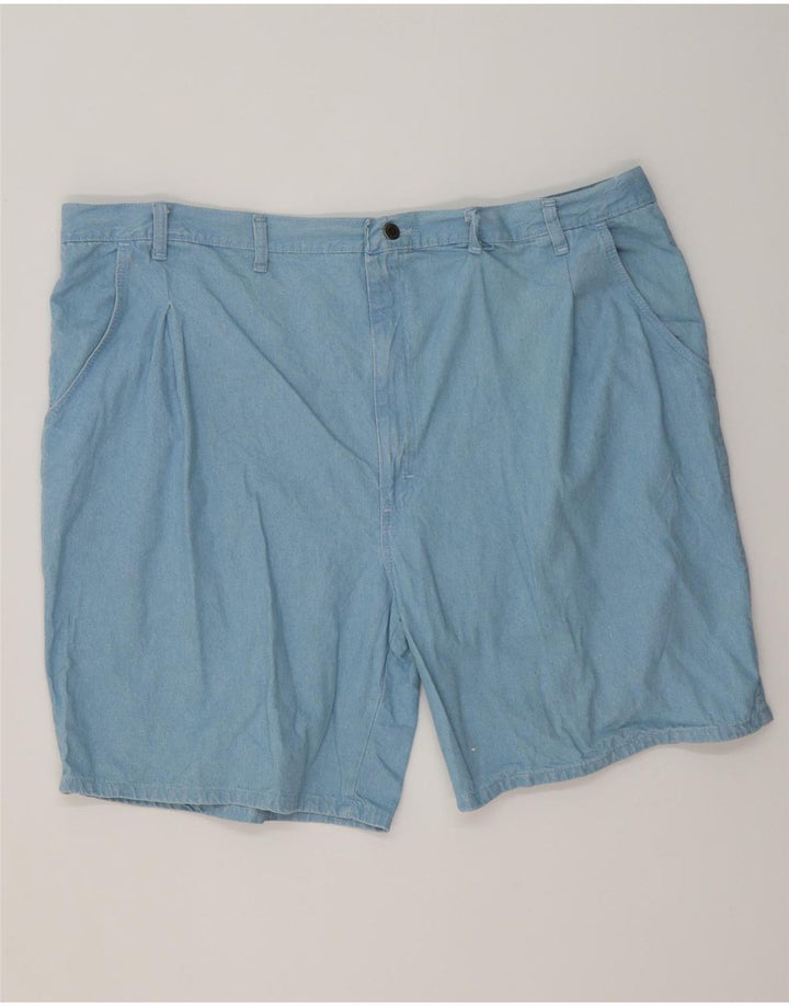 WRANGLER Herren Chino-Shorts W46 3XL Blaue Baumwolle