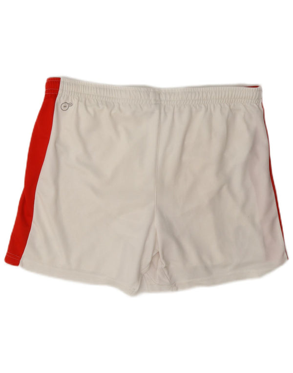 Puma Sportshorts für Jungen, 15–16 Jahre, weißes Colourblock-Polyester