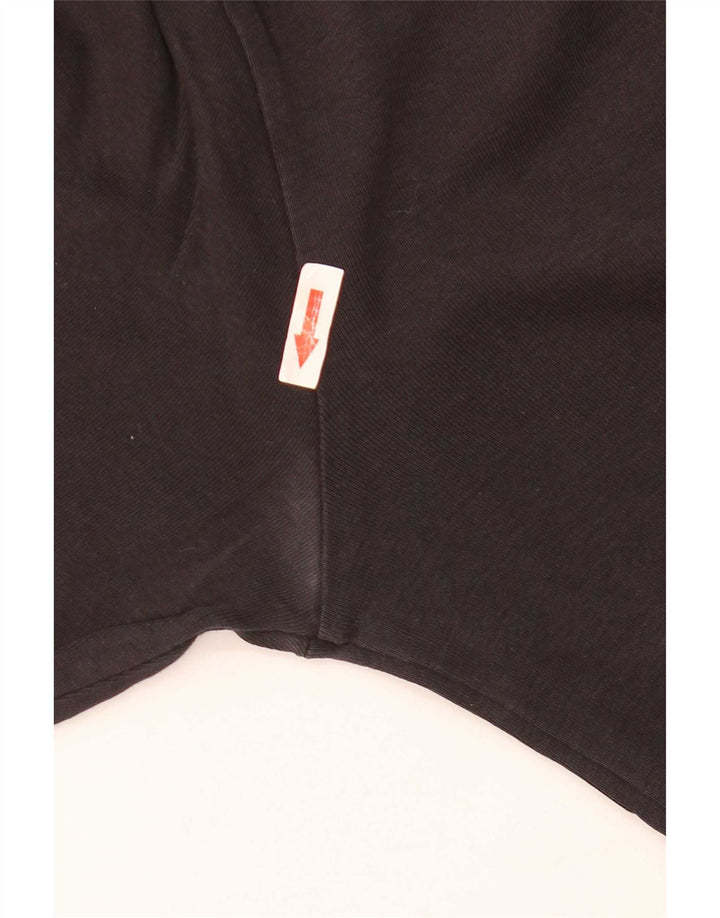 G-Star Herren-Oberteil, langärmelig, mittelschwarz, Baumwolle
