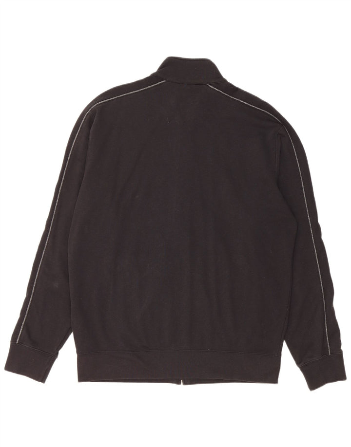 Champion Herren-Trainingsanzug-Top-Jacke, große schwarze Baumwolle