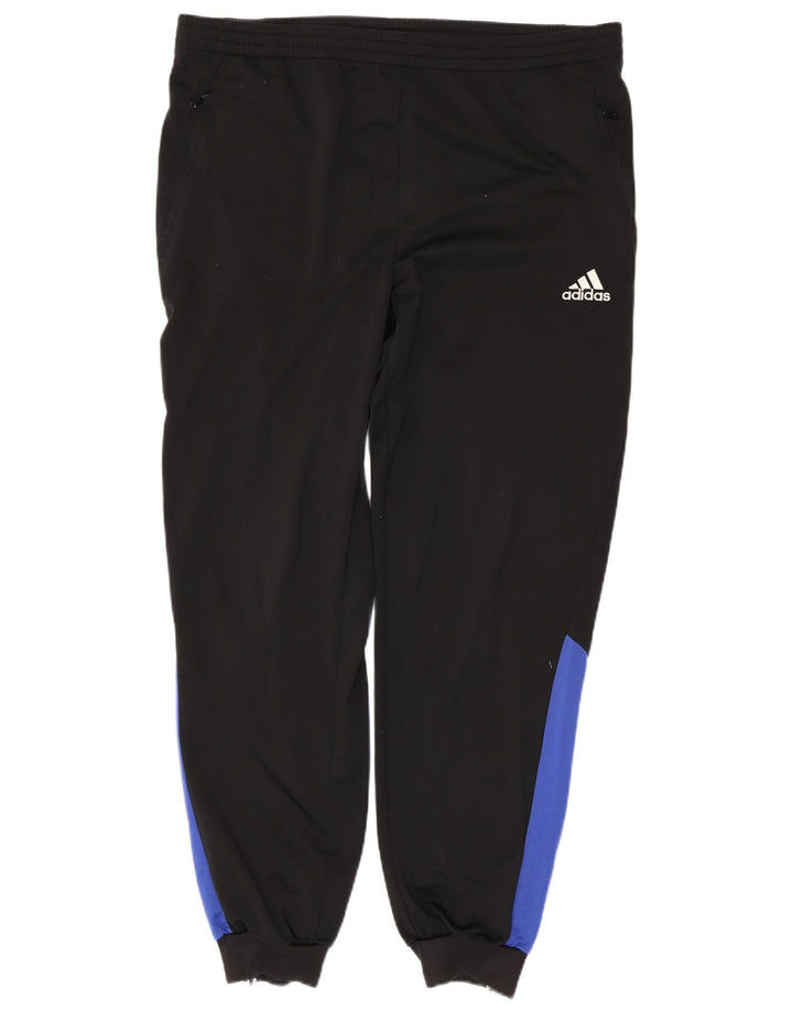 Adidas Herren Trainingshose Jogger UK 44/46 Large Schwarz Polyester