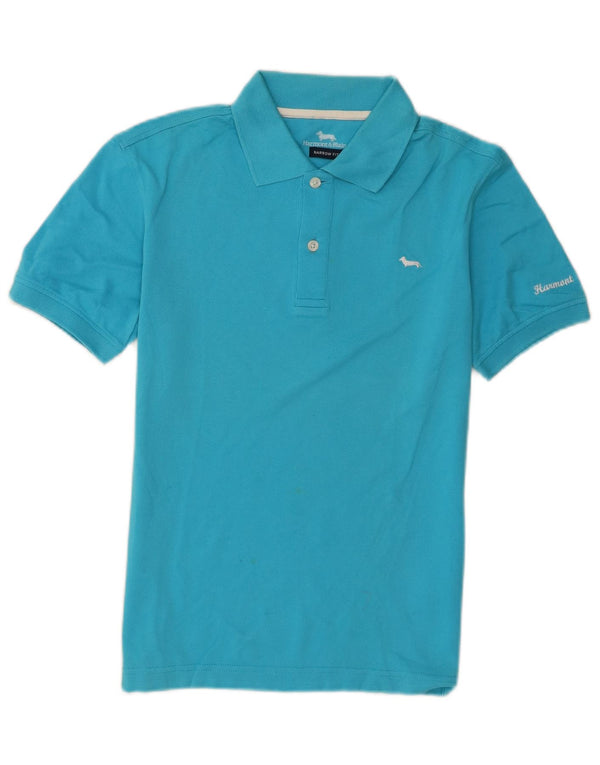Harmont & Blaine Kurzarm-Poloshirt für Jungen, 15–16 Jahre, 3XL, Blau